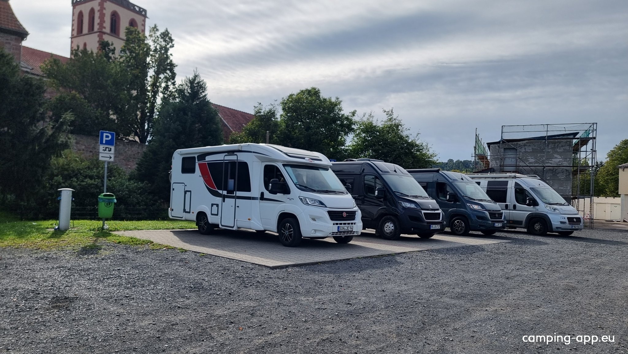 Stellplatz Vacha — Sp. parking dla kamperów in Vacha