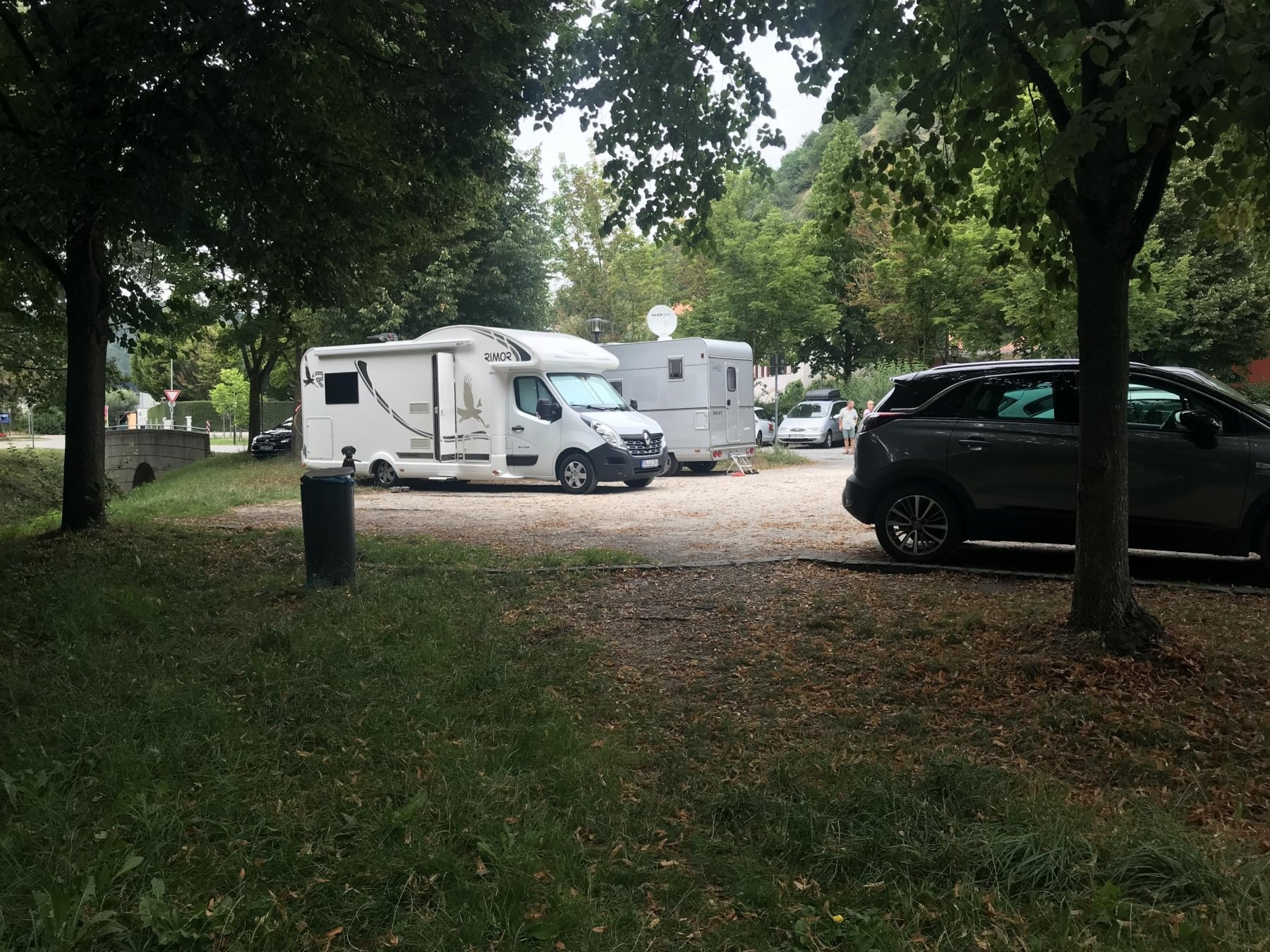 Wohnmobil Parkplatz Donaustauf — Ställplats in Donaustauf