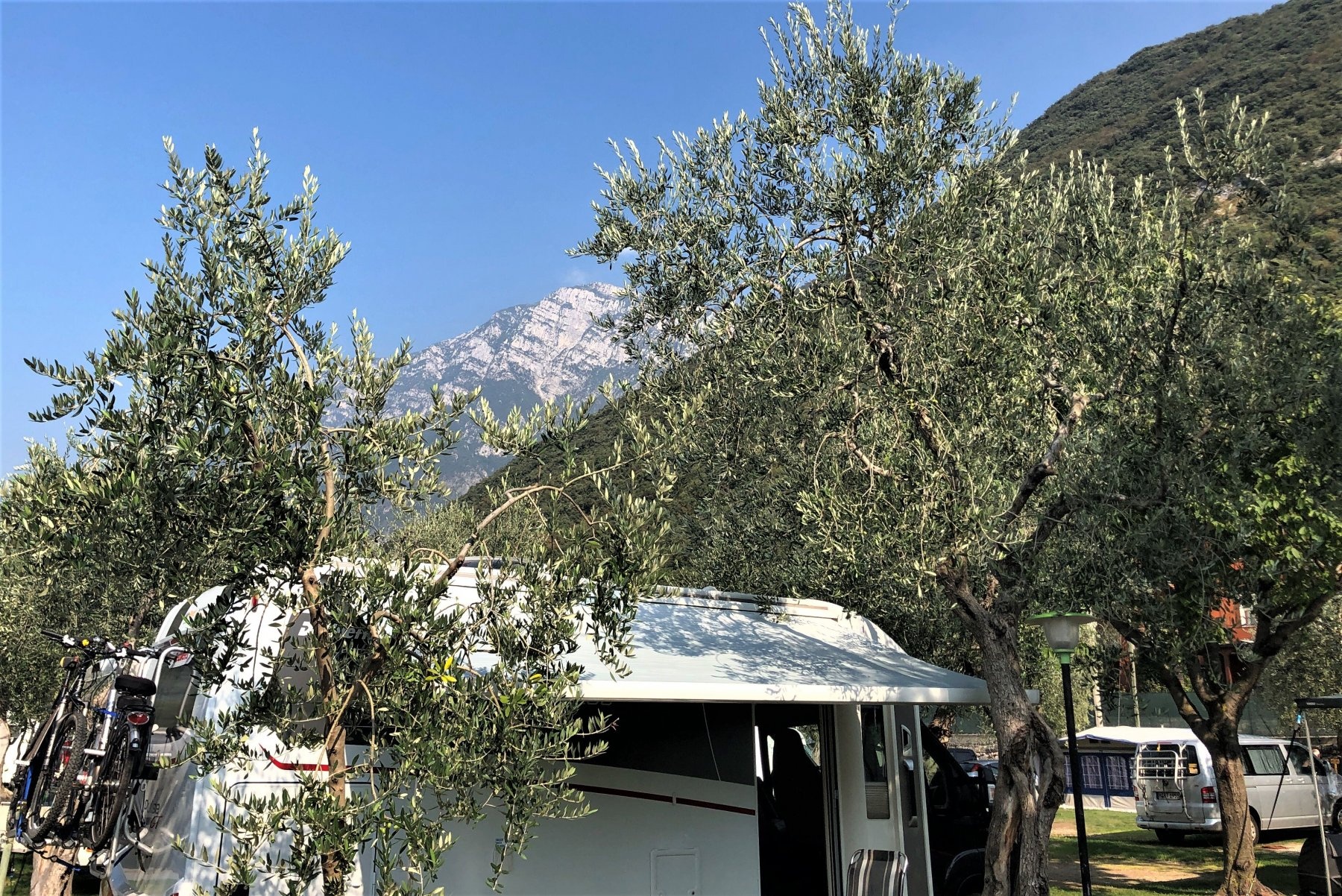 Campeggio Claudia — Campingplass in Malcesine