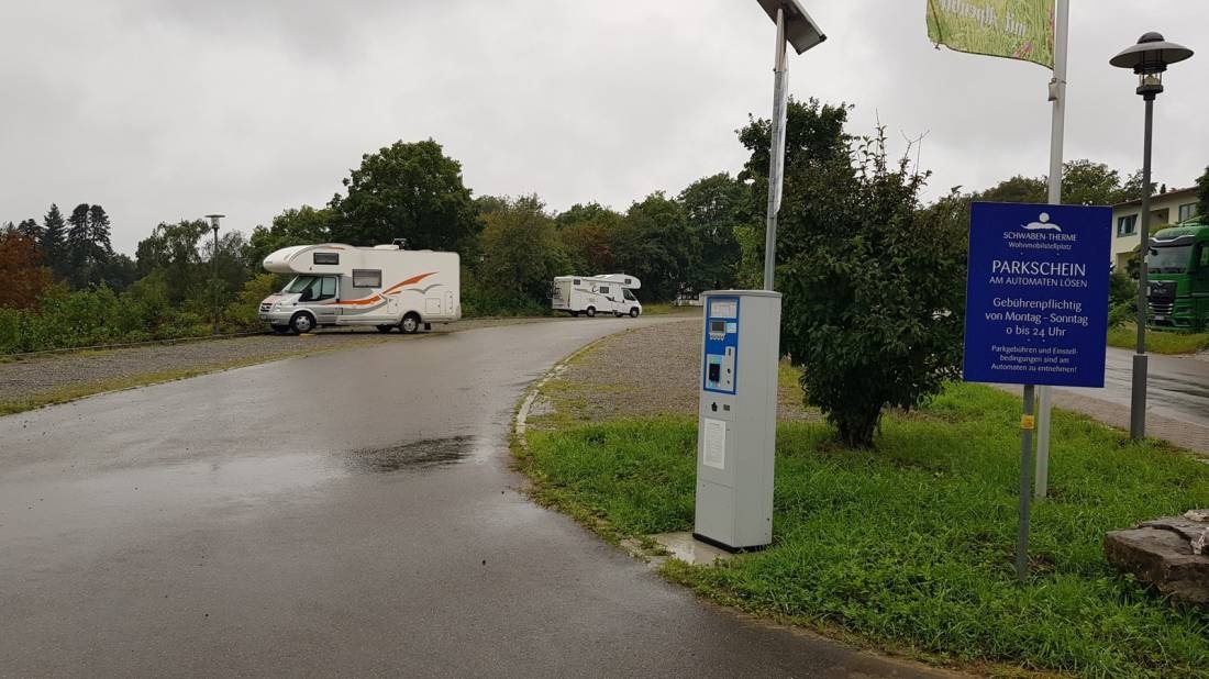 Übernachtungsparkplatz Schwaben-Therme — Parking do przenocowania in Aulendorf