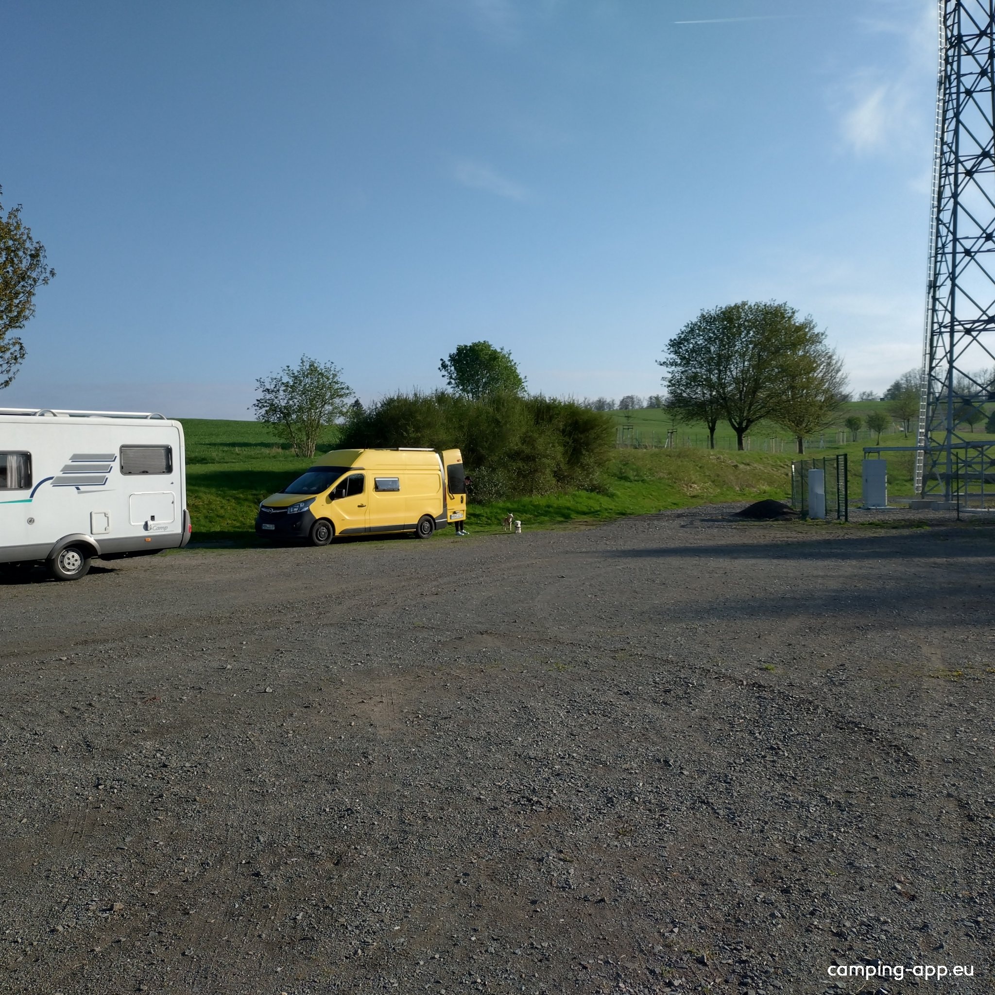 Stellplatz Breitenstein — Karavan Sitesi in Breitenstein
