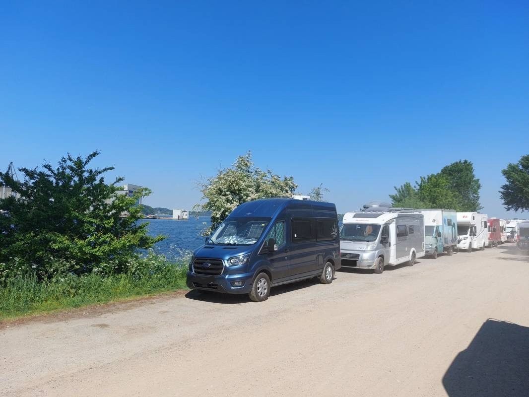 Stellplatz am Hafen Flensburg — Karavan Sitesi in Flensburg