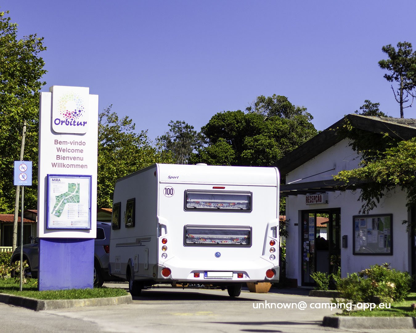 Orbitur Mira — Campingplatz in Praia de Mira
