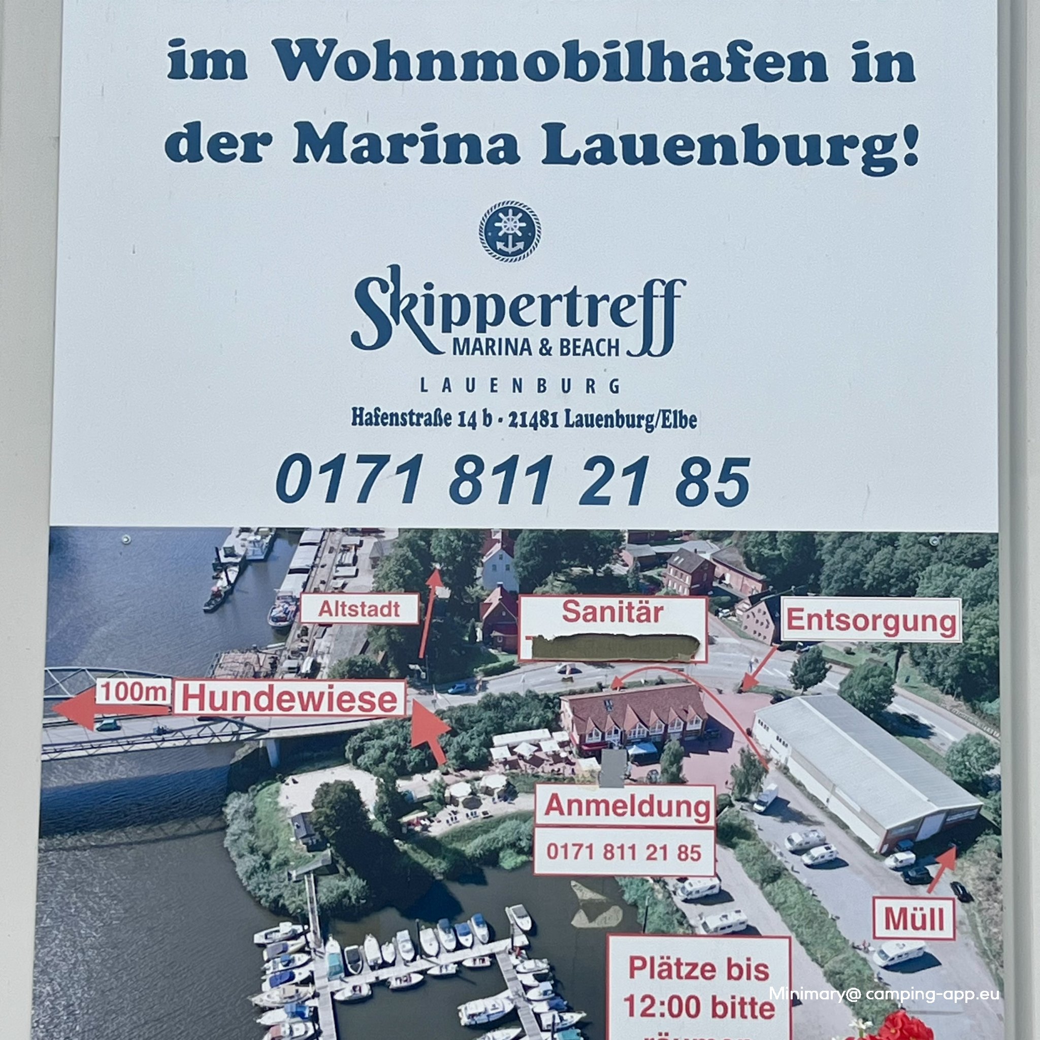 Stellplatz an der Marina Lauenburg / Elbe — Фото 3