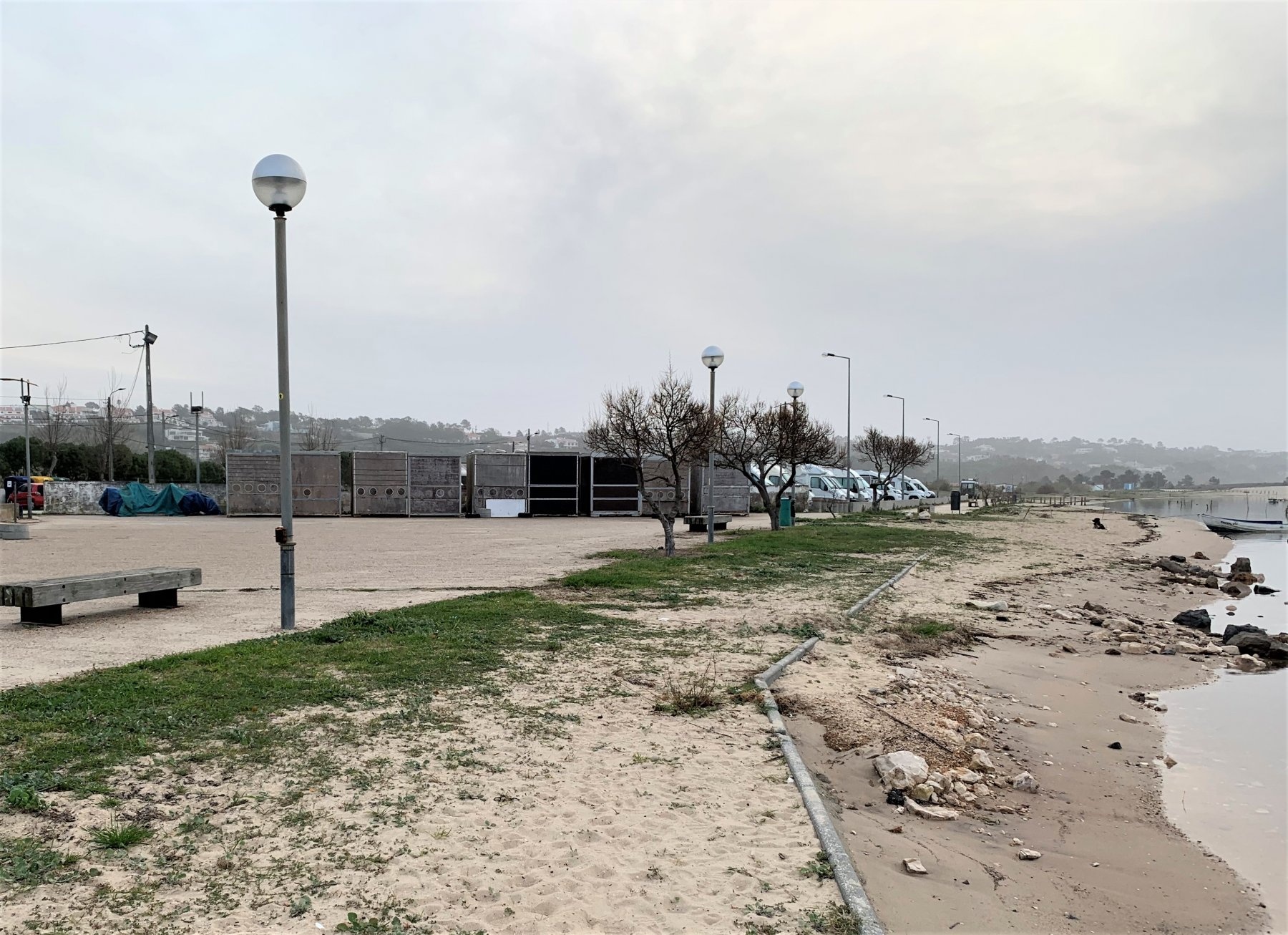 Area De Servico De Autocaravanas — Stellplatz in Foz do Arelho