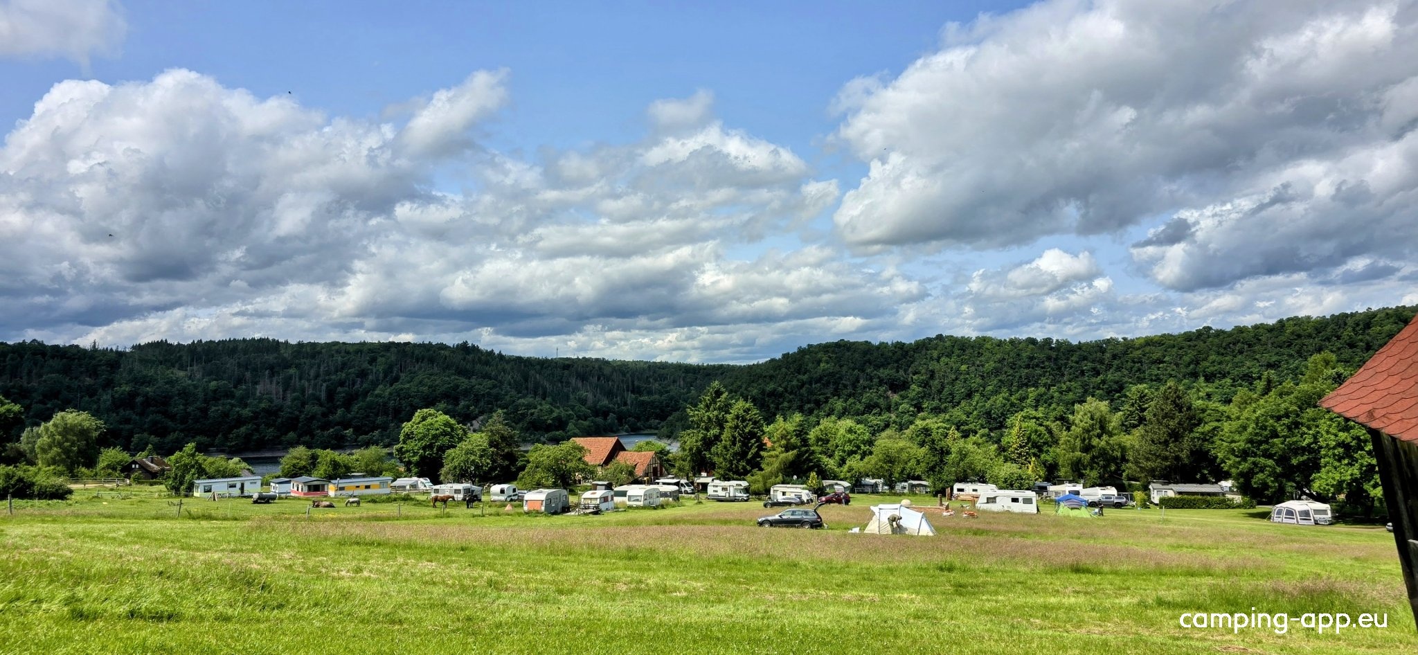 Camping Edersee Paradies — Sítio de acampamento in Vöhl