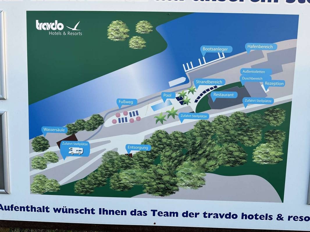 Stellplatz Dömitzer Hafen — Campervan Site in Dömitz