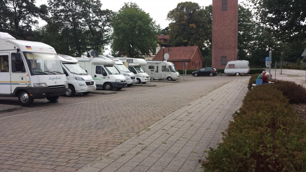 Stellplatz Grabow — Sp. parking dla kamperów in Grabow