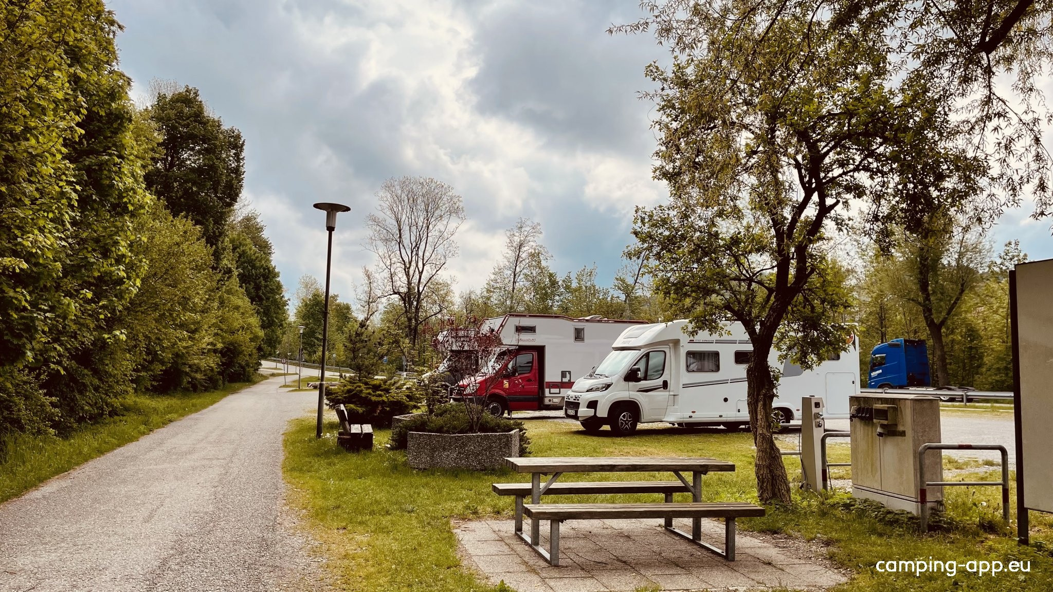 Stellplatz Schongau — Bobilplass in Schongau