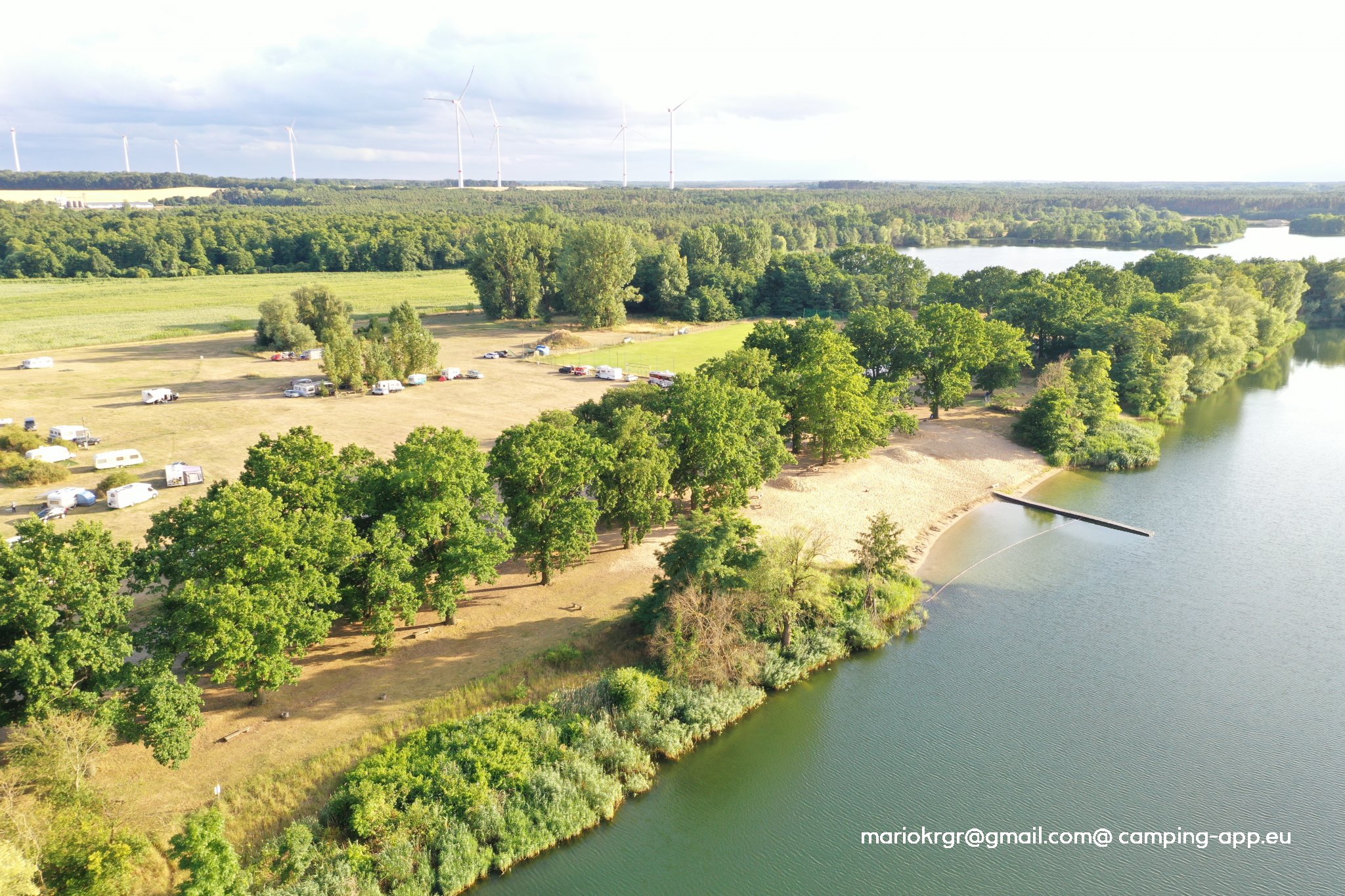 Strandbad & Camping Oderbruch — Camping in Gusow-Platkow