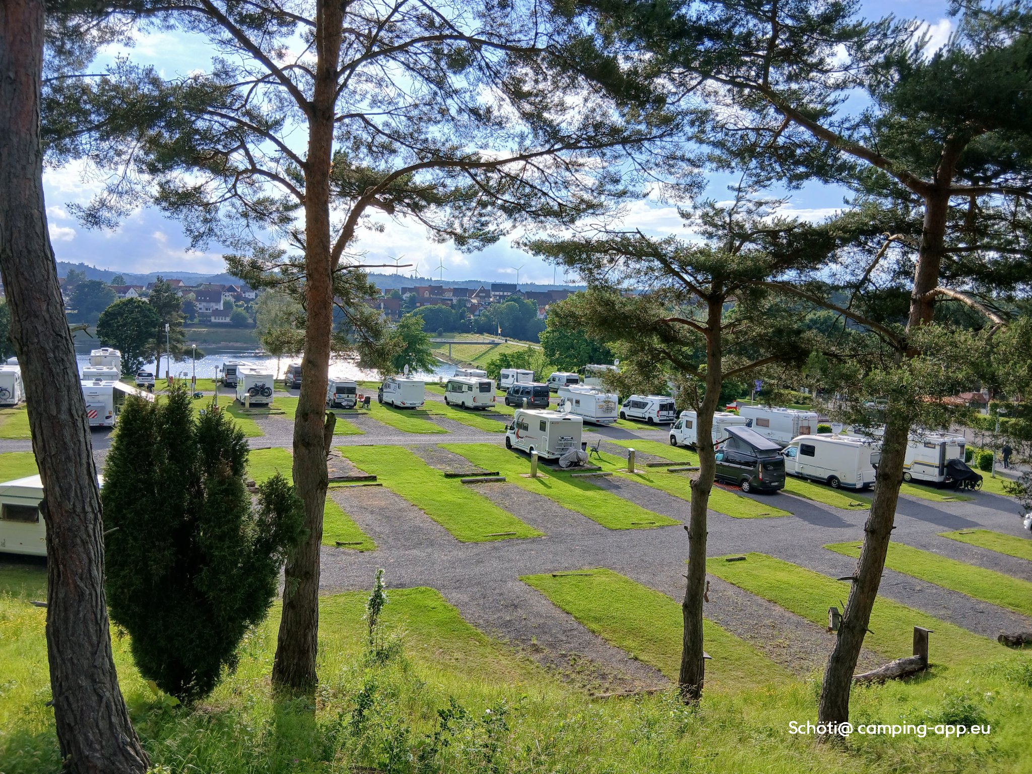 Reisemobilhafen Twistesee Bad Arolsen — Camperplads in Bad Arolsen