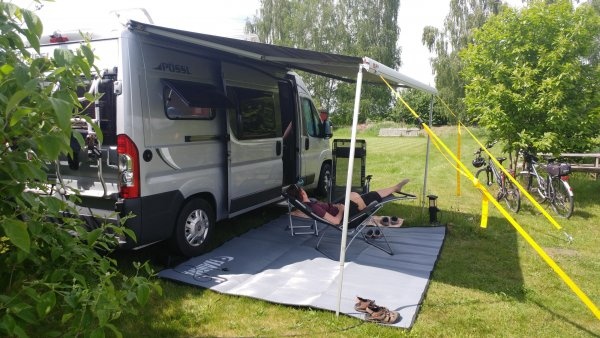 Stellplatz am Hütten Camp Döbern — QuickStop in Döbern