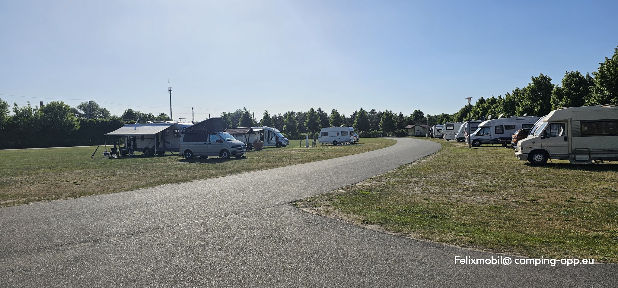 Stellplatz an der Kristall-Therme Bad Wilsnack