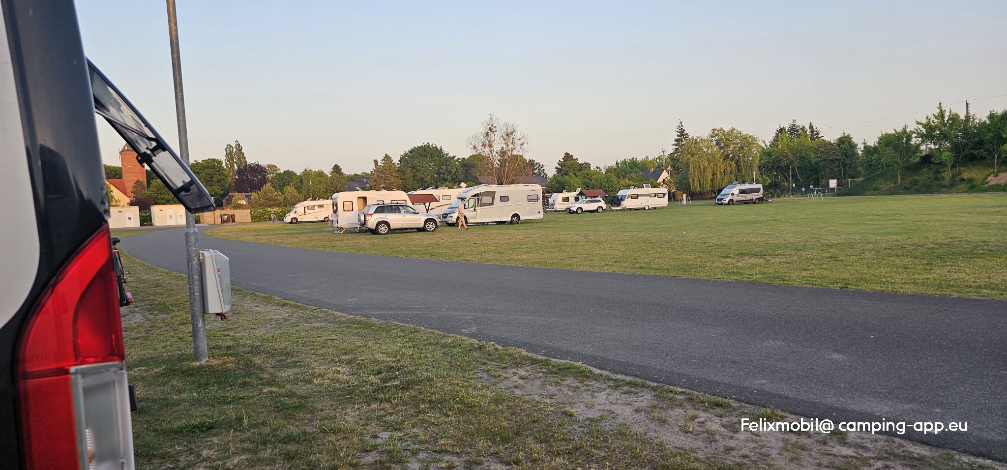 Stellplatz an der Kristall-Therme Bad Wilsnack — Fotografie 3
