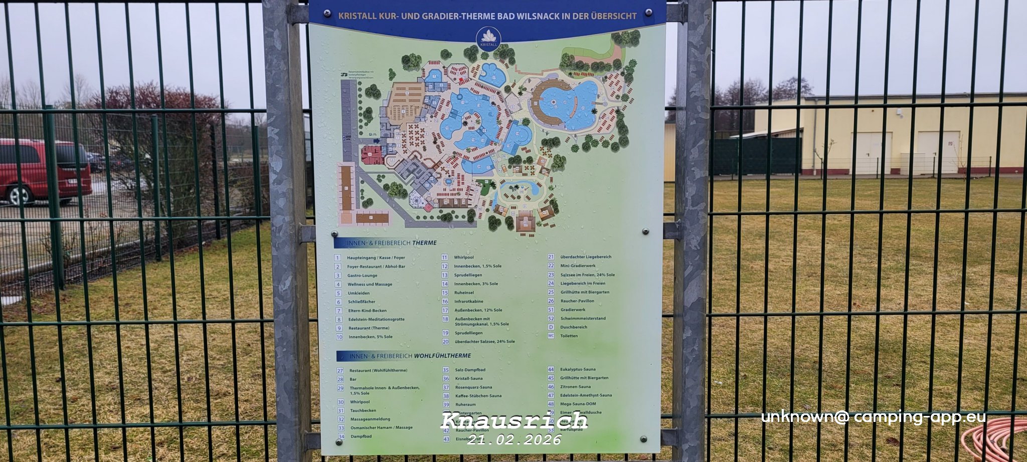 Stellplatz an der Kristall-Therme Bad Wilsnack — Fotografie 4
