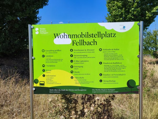 Wohnmobilstellplatz Fellbach — Photo 2