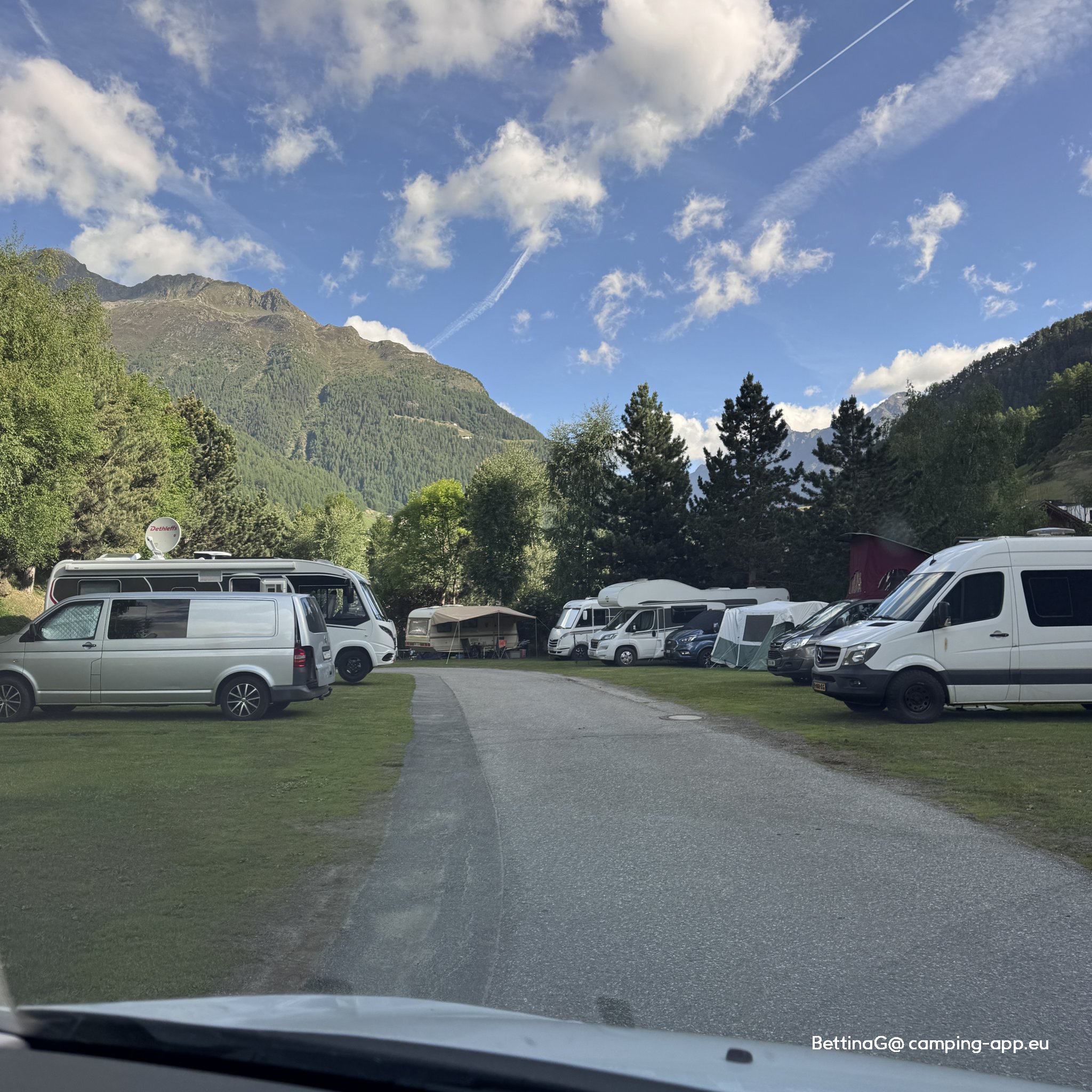 Campingplatz Sölden — Camping Site in Sölden