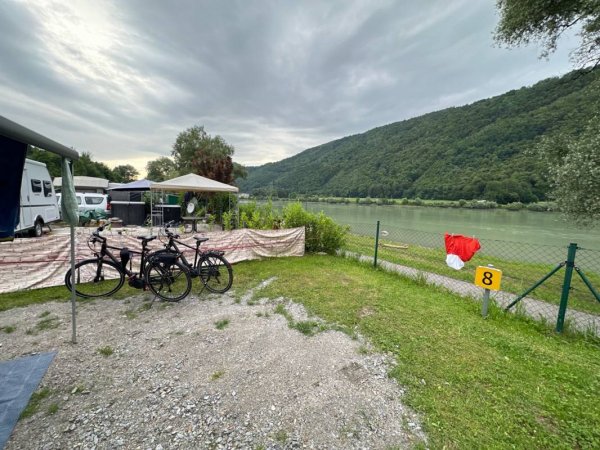 Camping an der Donau