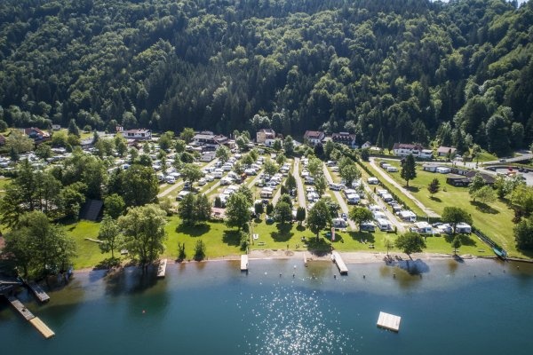 Camping Brunner am See — Campingplatz in Döbriach