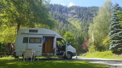 Romantik Camp Fernsteinsee — Campingplatz in Nassereith
