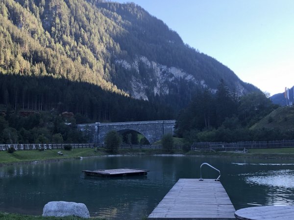 Stellplatz vor dem Camping Via Claudiasee — Photo 2