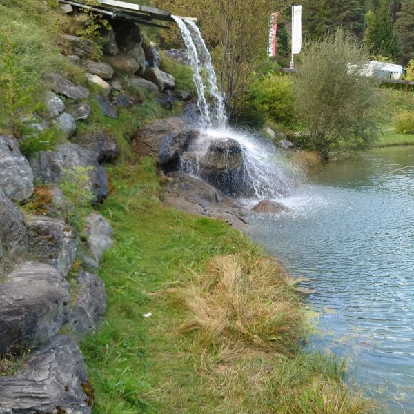 Stellplatz vor dem Camping Via Claudiasee — Foto 2