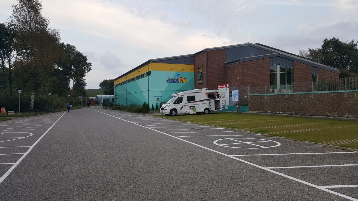 Wohnmobilstellplatz Wahlstedt — Sp. parking dla kamperów in Wahlstedt
