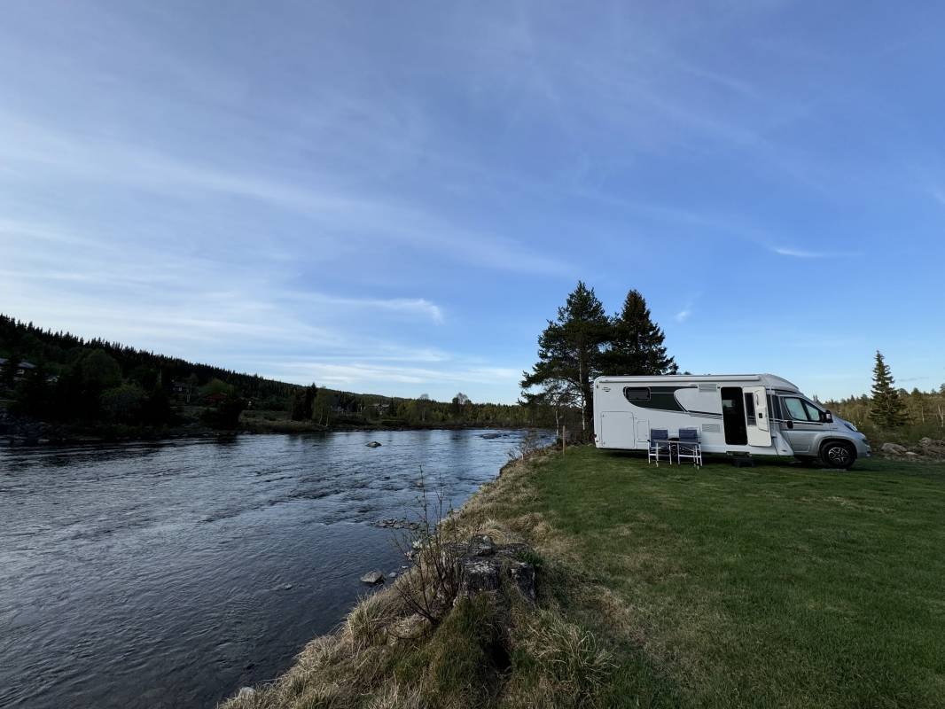 Bjørkestølen Camping — Місце для кемпінгу in Tisleidalen