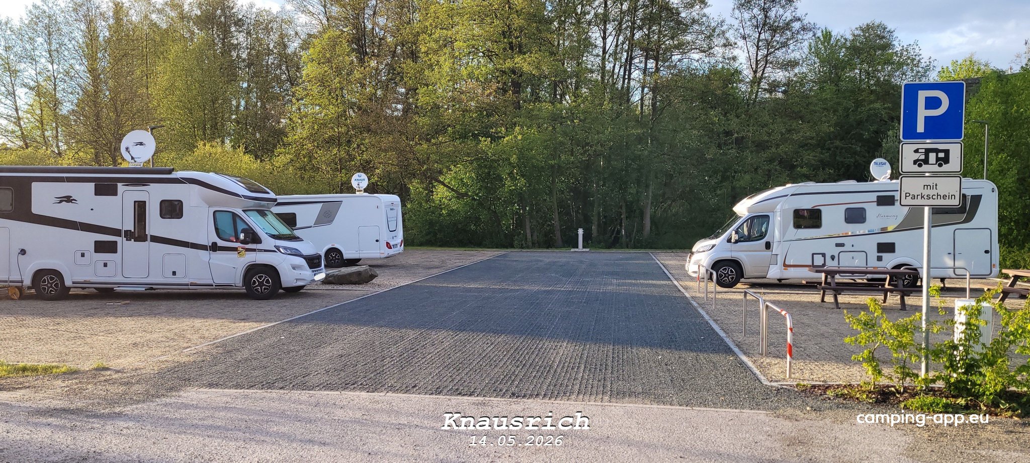 Stellplatz am Auenpark 2 — Campervan Site in Marktredwitz
