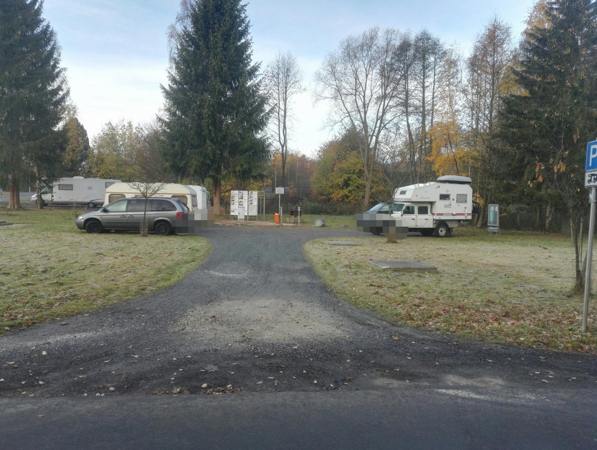 Wohnmobilstellplatz Wunsiedel — Sp. parking dla kamperów in Wunsiedel