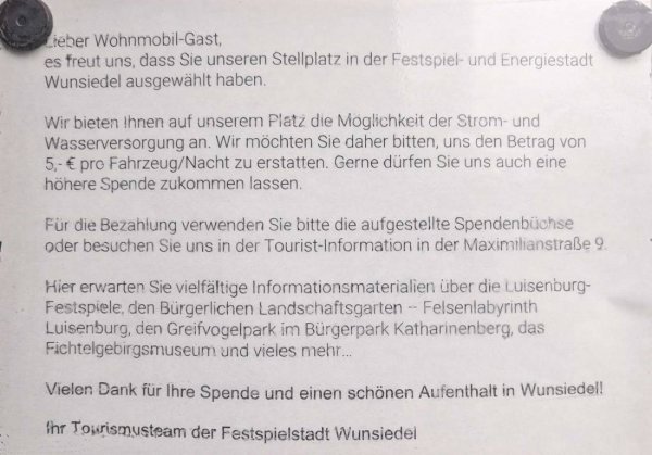 Wohnmobilstellplatz Wunsiedel — Photo 4