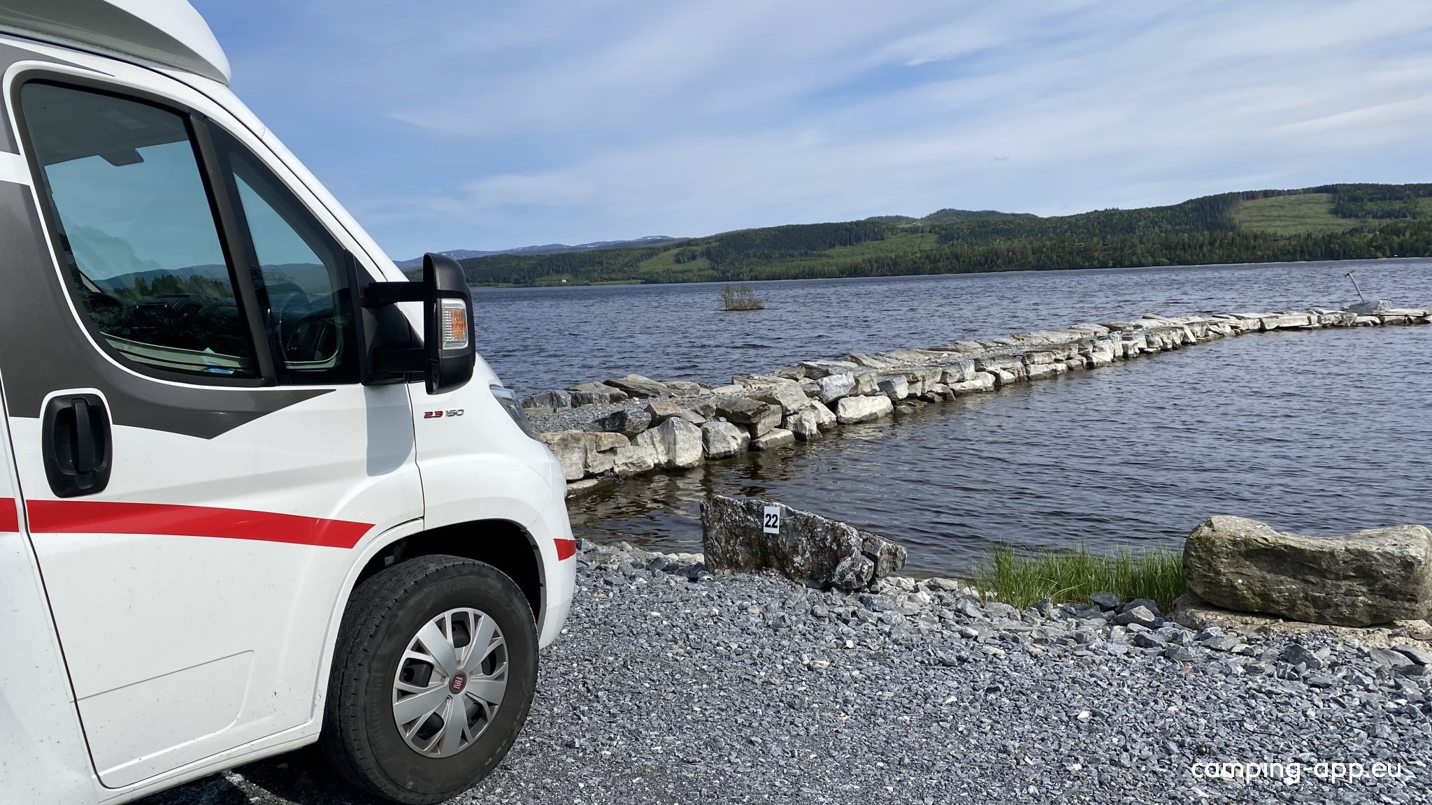 Kvam Motell & Camping — Area da campeggio in Steinkjer
