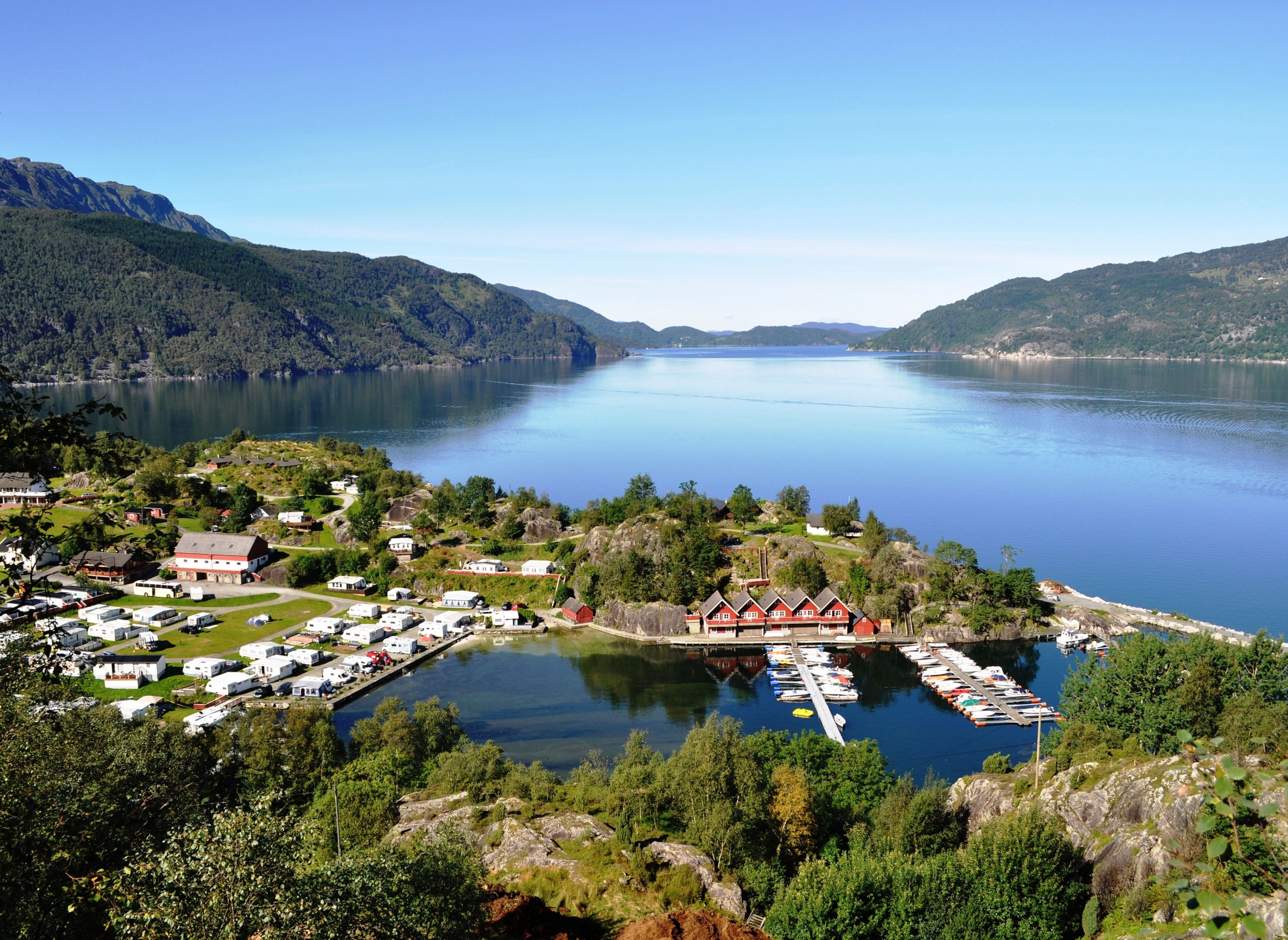 Kyrping Camping — Campingplads in Etne