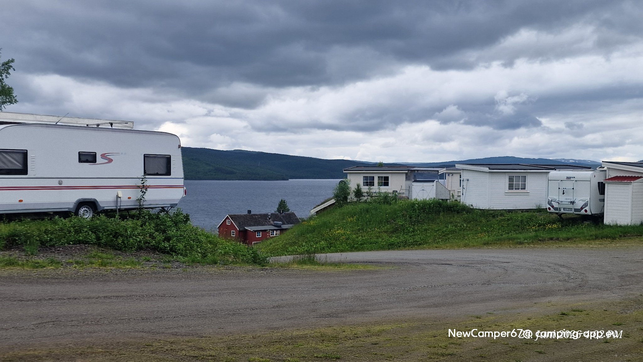 Lierne Gjestegård — Sítio de acampamento in Nordli