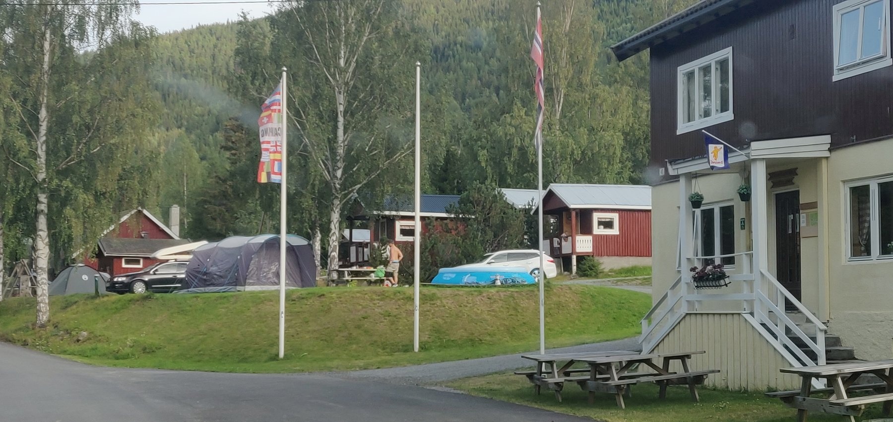 Stavn Camping og Hytter — Campingplads in Flå