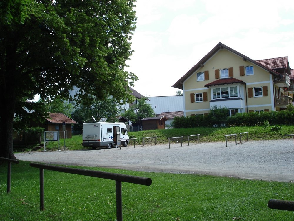Wohnmobilstellplatz Peiting — Ställplats in Peiting