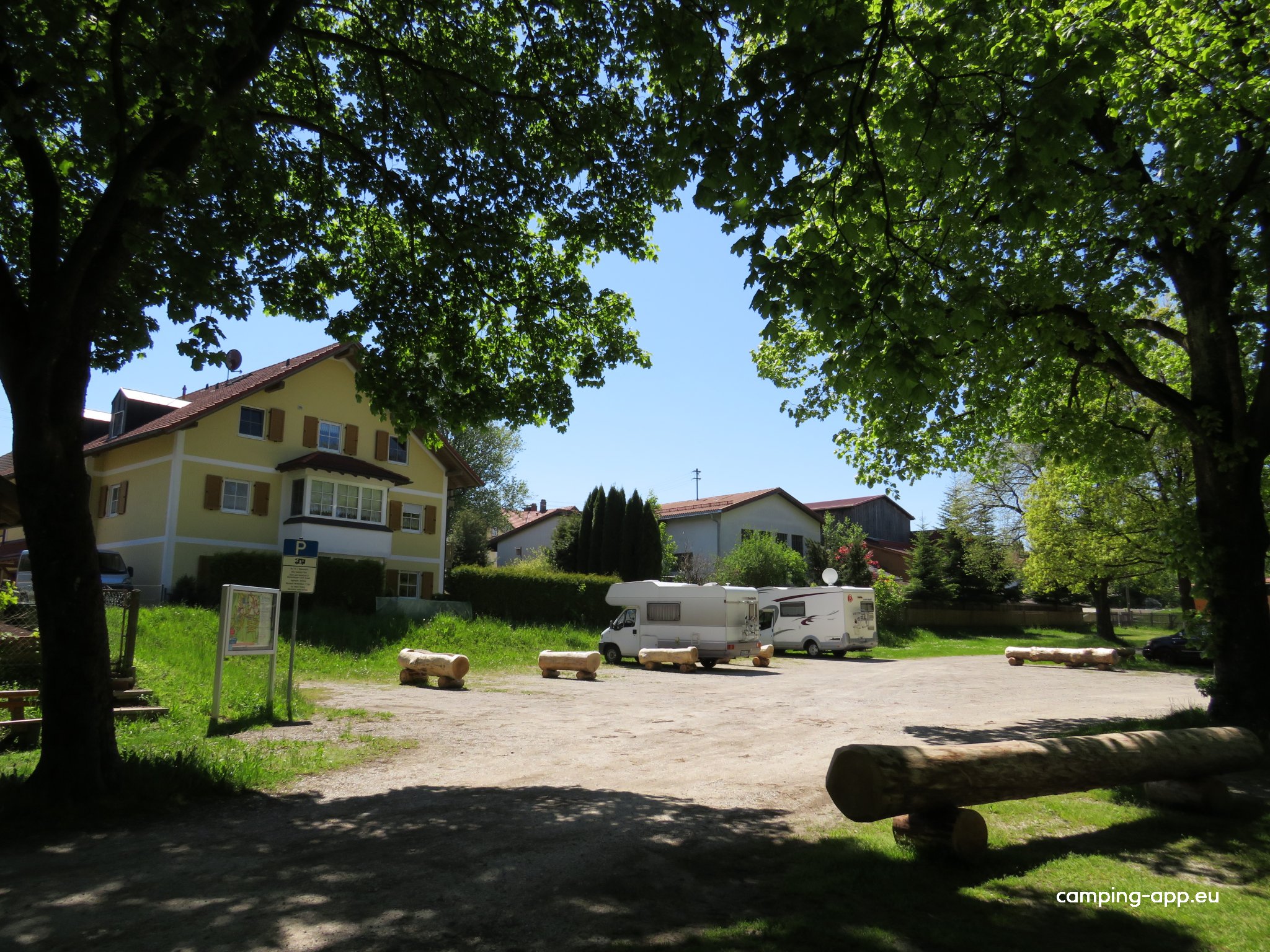 Wohnmobilstellplatz Peiting — Camperplads in Peiting