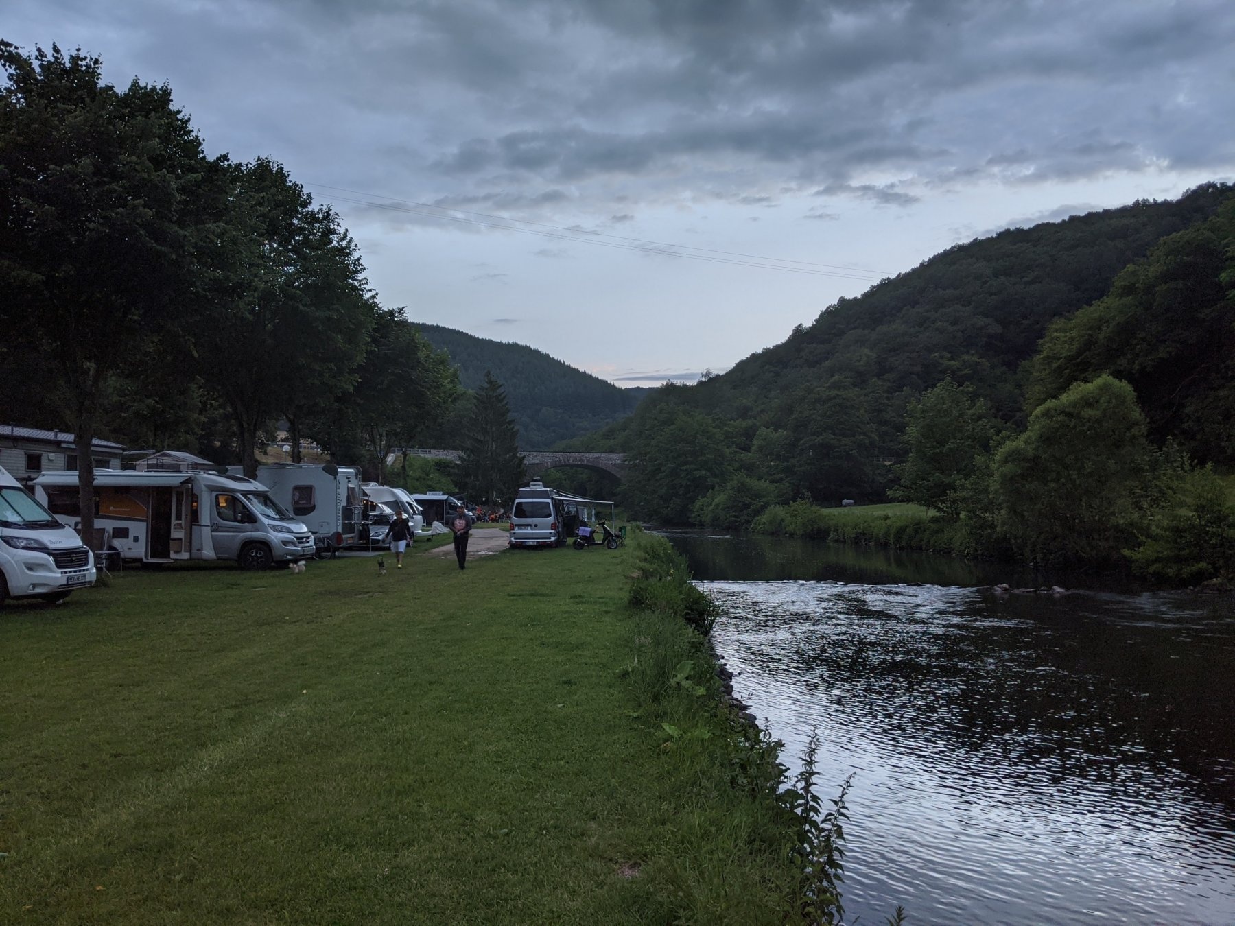 Camping Bissen — Area da campeggio in Heiderscheidergrund