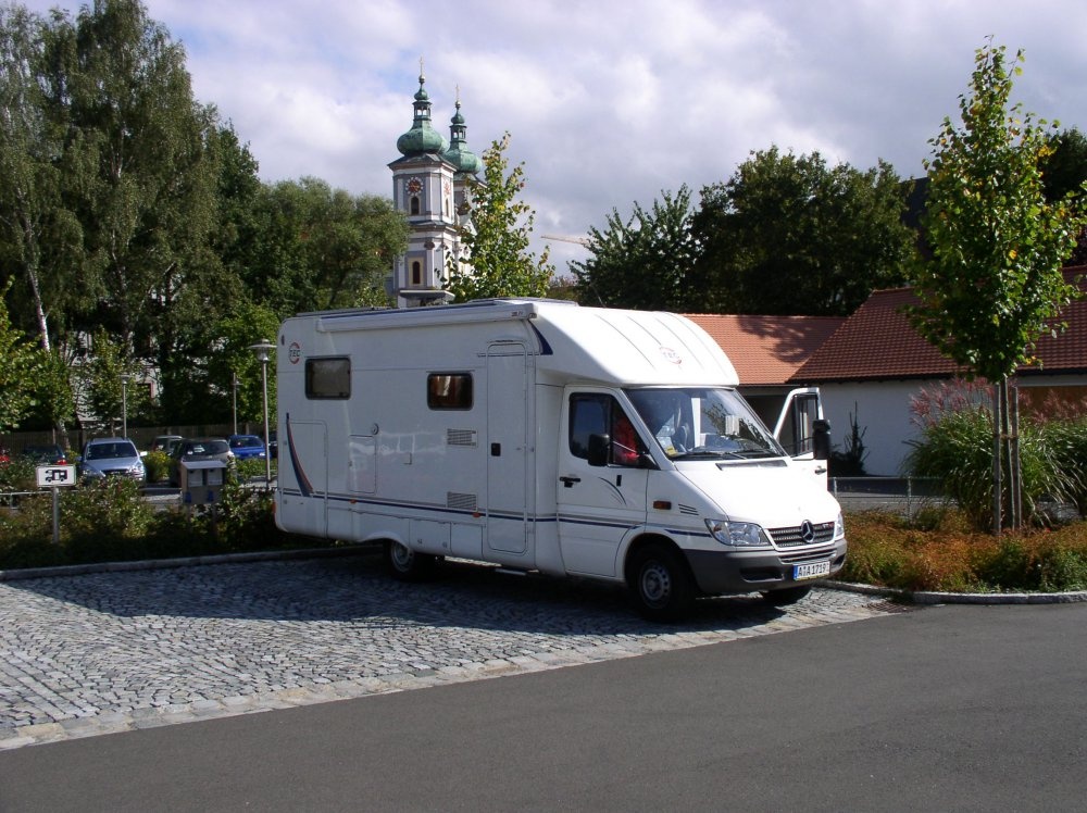 Wohnmobil-Stellplatz P2 Waldsassen — Sp. parking dla kamperów in Waldsassen