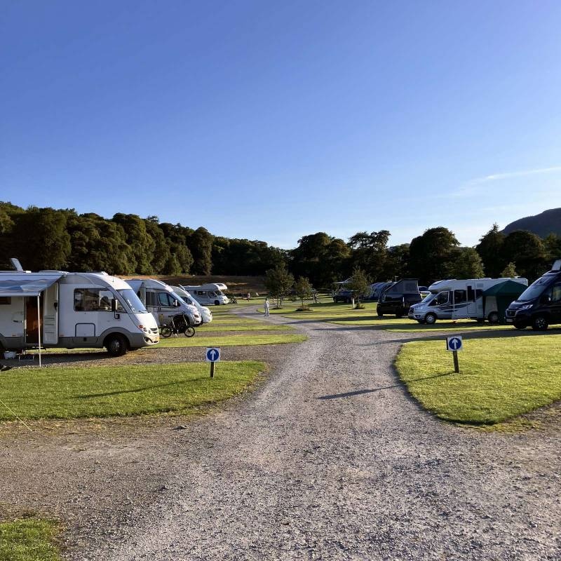 Loch Ness Shores Camping and Caravanning Club Site — Kemp in Lower Foyers