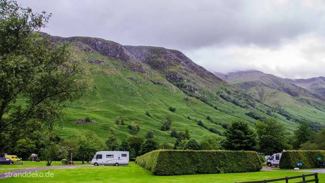Glen Nevis Caravan & Camping Park — Camping in Fort William