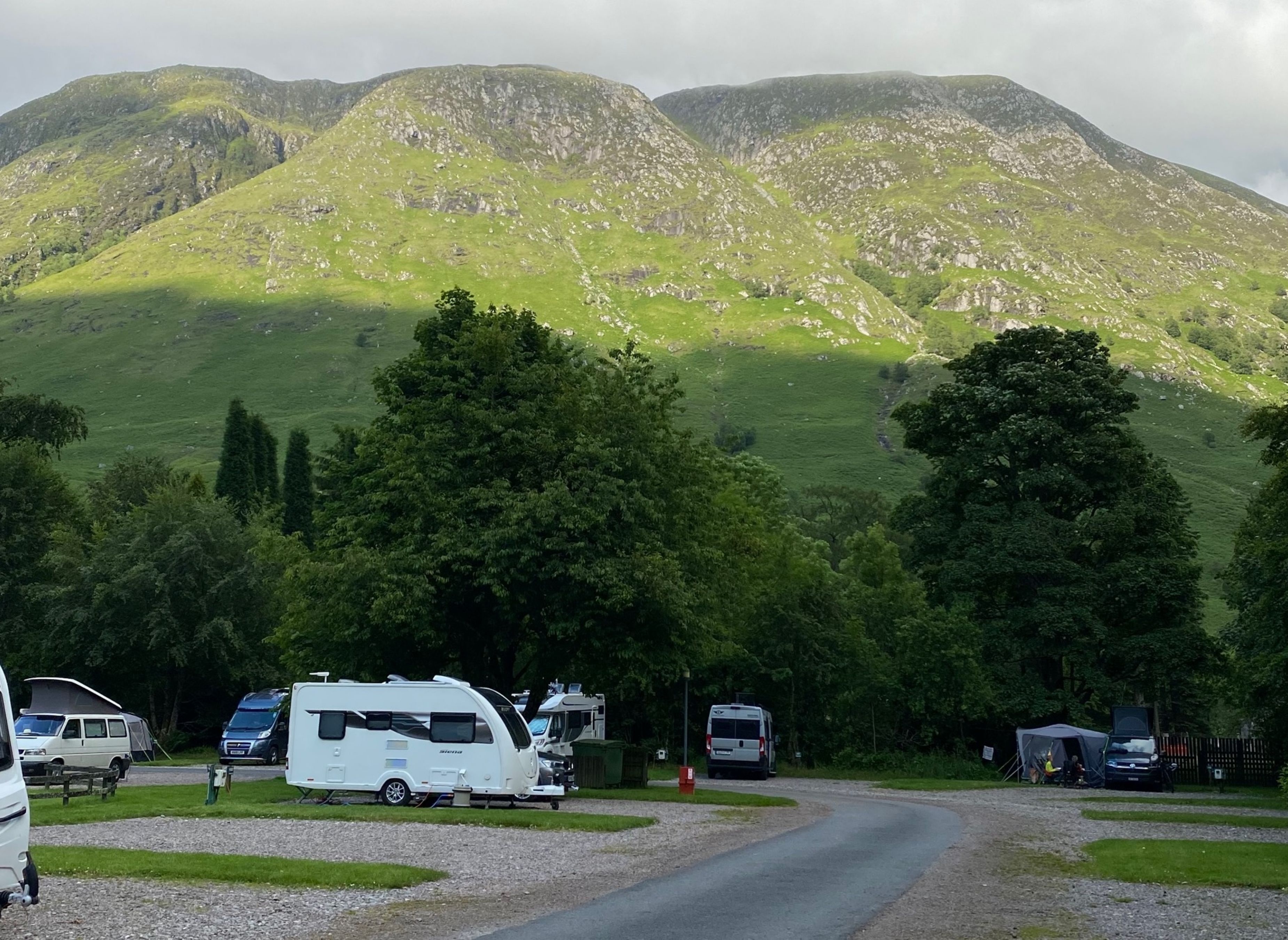 Glen Nevis Caravan & Camping Park — Camping in Fort William