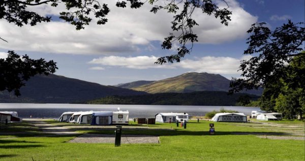 Cashel Campsite, Loch Lomond