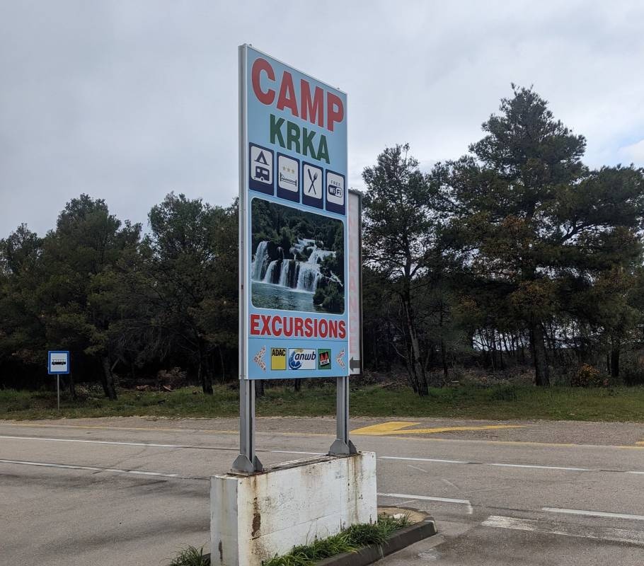 Camp Krka — Місце для кемперів in Šibenik