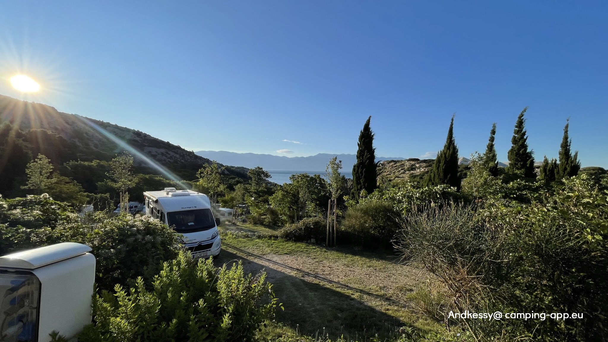 Naturist Camping Bunculuka (FKK) — Campingplass in Baška