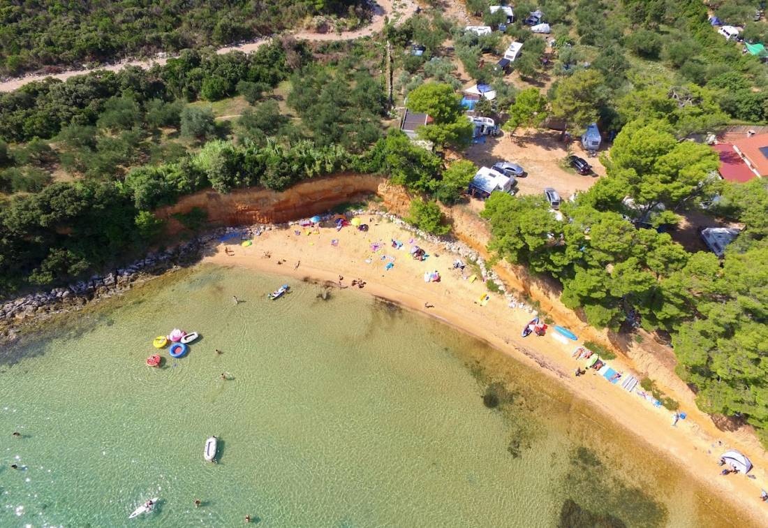 FKK Camping Sovinje — Kamp yeri in Tkon