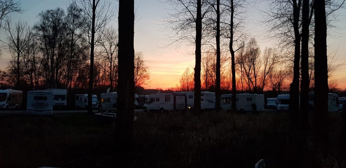Womohafen Scharbeutzer Strand — Ställplats in Scharbeutz