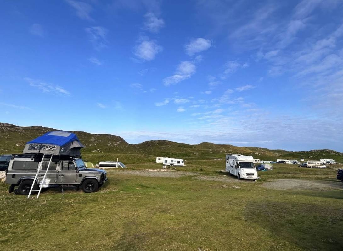 Kneep Campsite — Місце для кемпінгу in Uig, Isle of Lewis