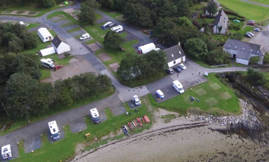 Shielings Holidays — Campingplass in Isle of Mull