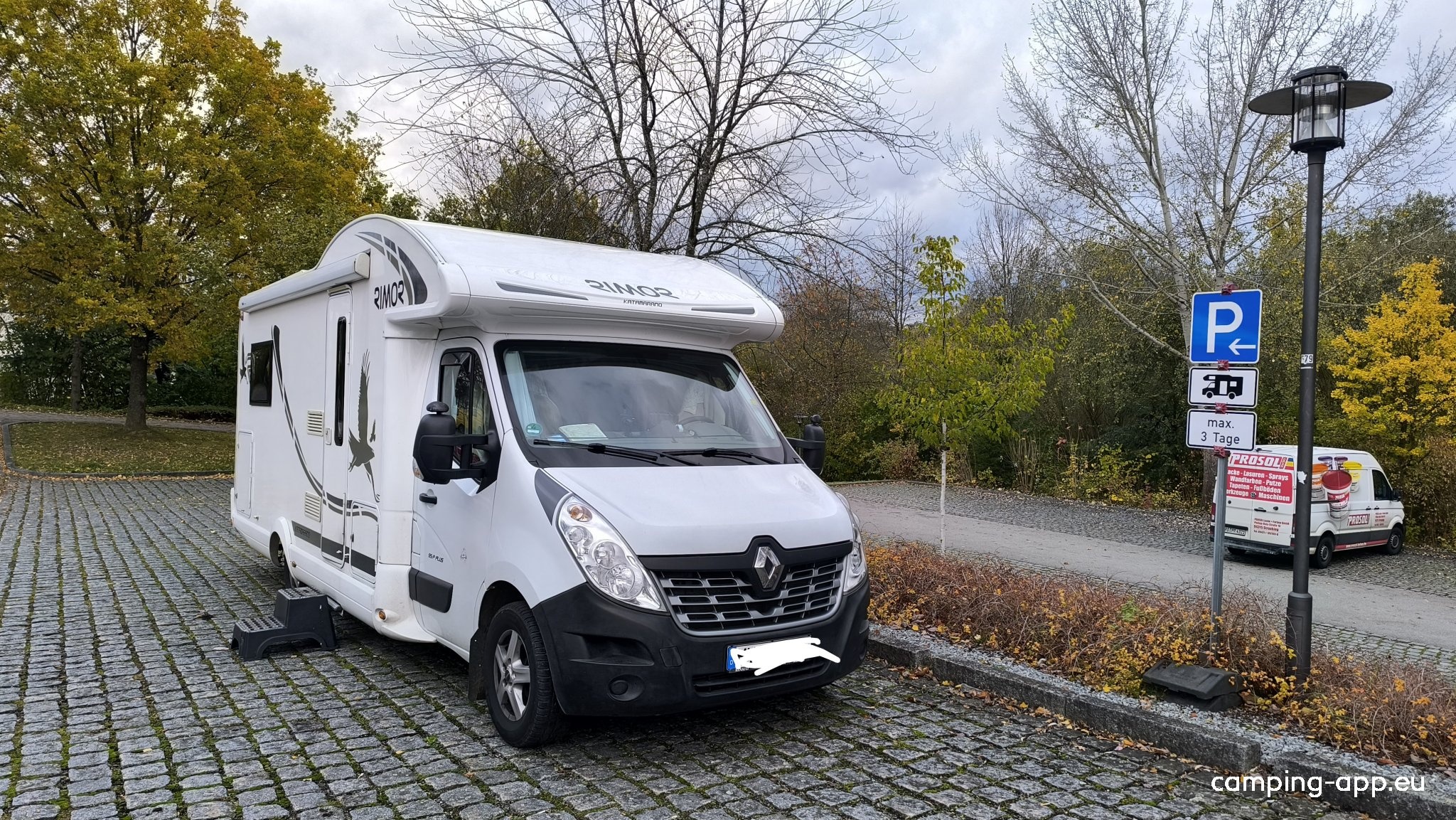Übernachtungsparkplatz P1 Zentrum Viechtach — Stellplatz in Viechtach